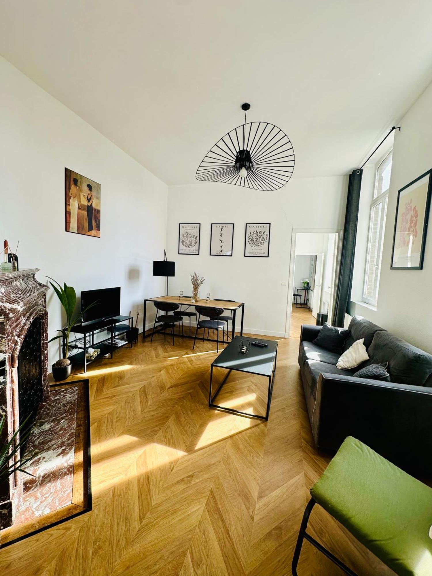 Spacieux Appt Haussmannien Parking Prive Amiens Ngoại thất bức ảnh